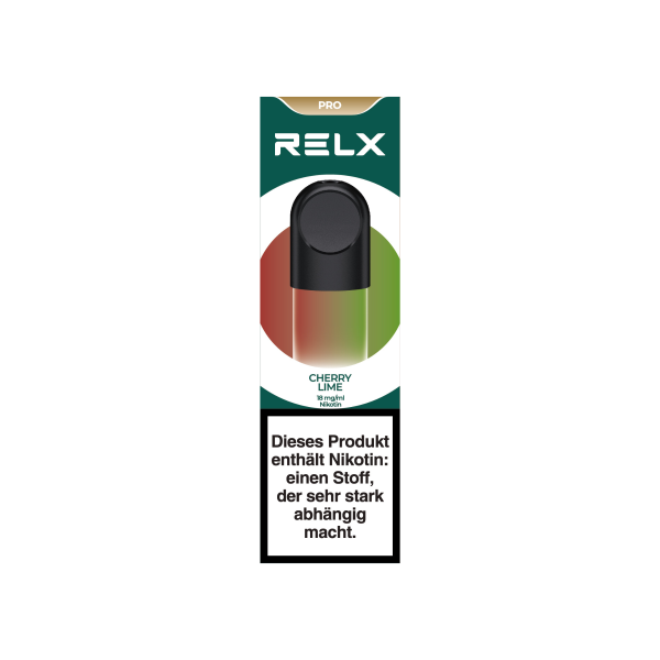 RELX Pod Pro-2 Pod Pack-Cherry Lime-18mg/ml-DE